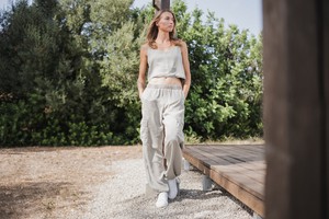 RAY Easy On Tencel - Cargo - Rock Olive from DAWN Denim