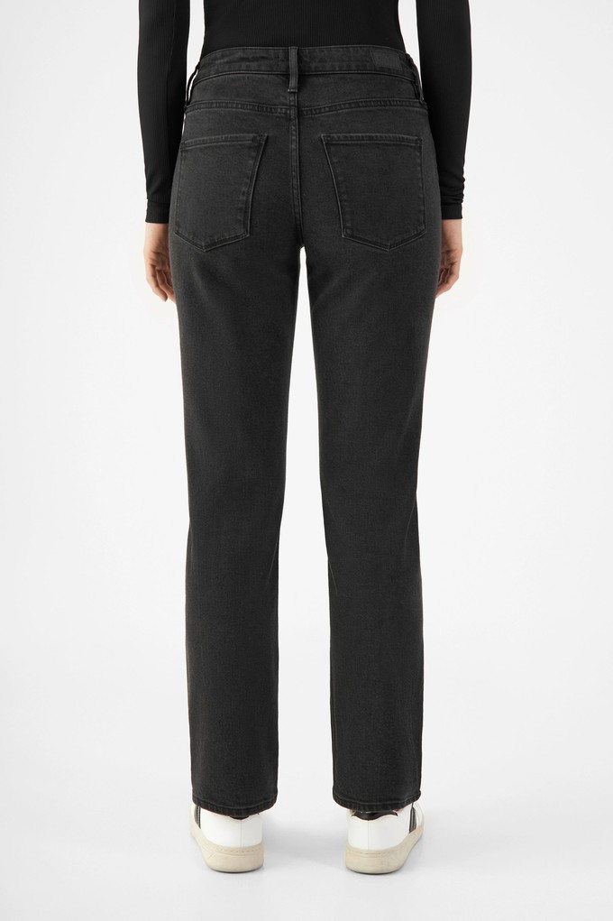 SUNSET Regular Slim Soft Tencel - Basic - Vintage Black from DAWN Denim