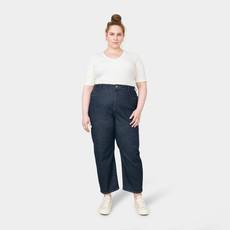 STARDUST O-Shape Soft Denim - Curvy - Dark Indigo via DAWN Denim
