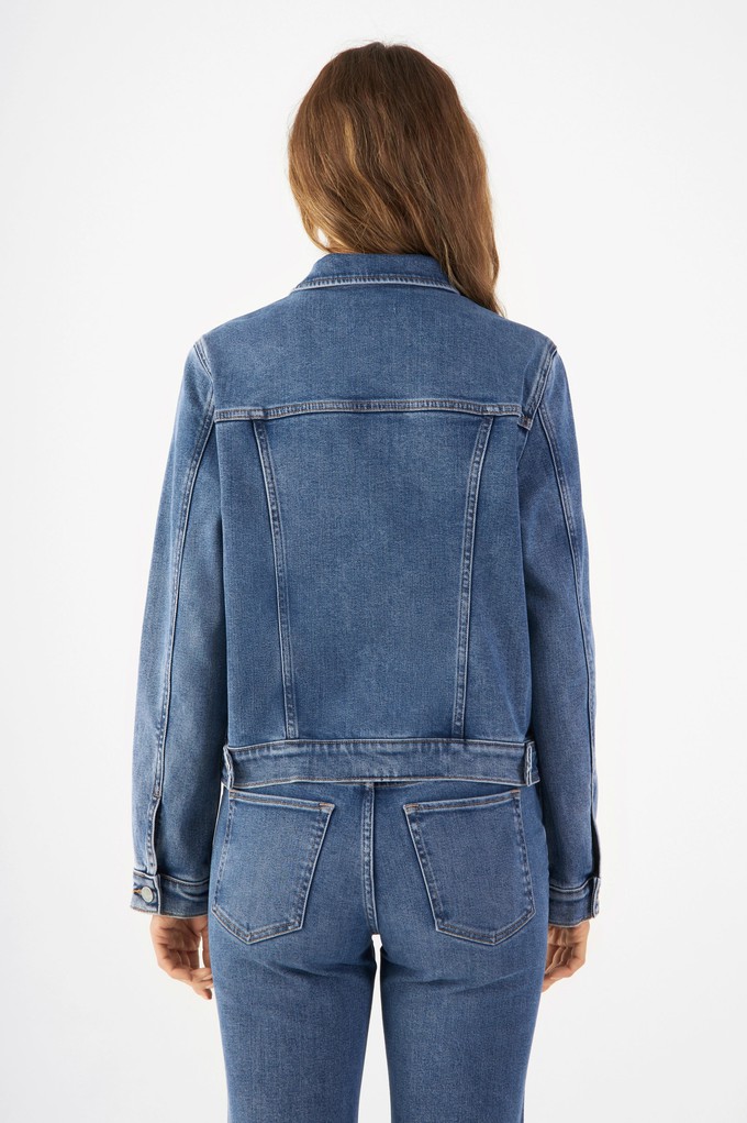 CALLISTO Jacket - Soft Tencel - Medium Blue from DAWN Denim