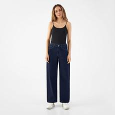 ASH Barrel Leg Minimal Stretch - Classic - Dark Blue via DAWN Denim