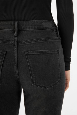 SUNSET Regular Slim Soft Tencel - Basic - Vintage Black from DAWN Denim