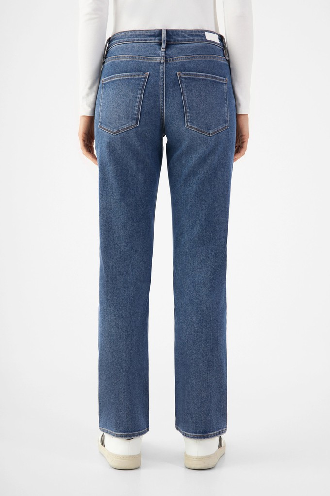 SUNSET Regular Slim Soft Tencel - Basic - Medium Blue from DAWN Denim