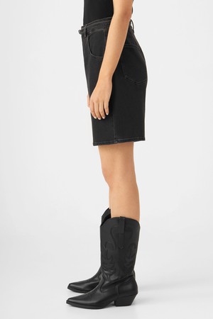 BLINKY Soft Denim - Shorts - Black Denim from DAWN Denim