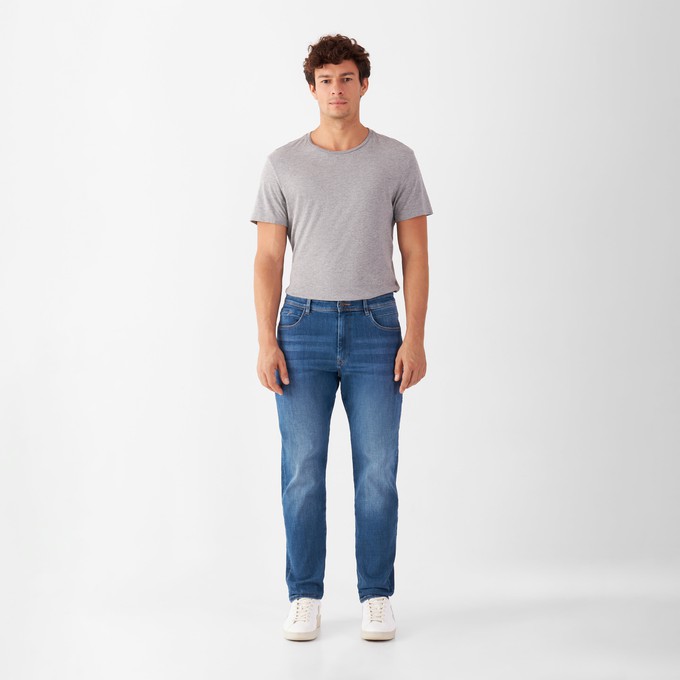 MORROW Soft Stretch - Slim - Medium Blue from DAWN Denim MORROW Soft Stretch - Slim - Medium Blue from DAWN Denim