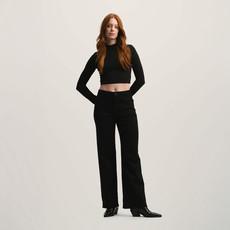 DEW Flared Soft Denim - Classic - Stay Black via DAWN Denim