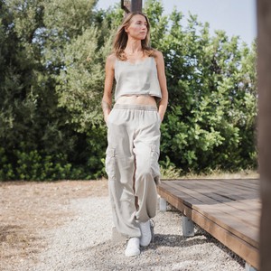 RAY Easy On Tencel - Cargo - Rock Olive from DAWN Denim