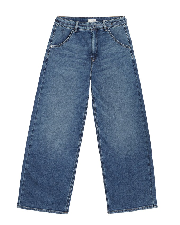BLINK High Waist Culotte Jeans - Vintage Blue from DAWN Denim
