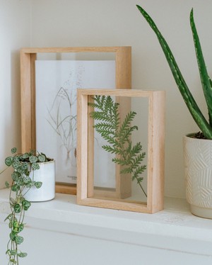 Fotolijst, eikenhout, 21 x 30 cm from Dille & Kamille