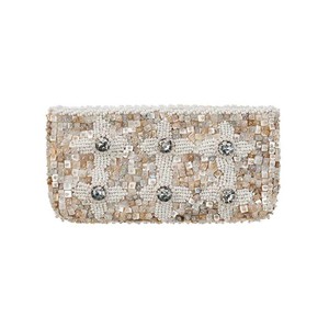Babae Clutch Ivory Silver from Disenyo