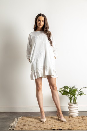 EVA EMBROIDERED DRESS from Doodlage