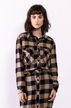 London Jacket | Checked multicolor via Elements of Freedom