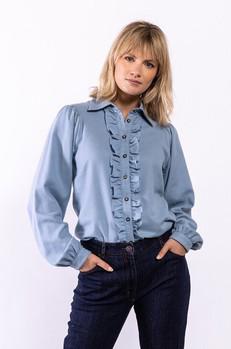 Charly Blouse | Light Blue via Elements of Freedom