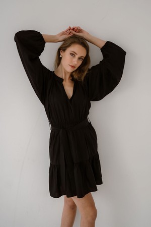 ANNA DRESS - BLACK from ELJO THE LABEL