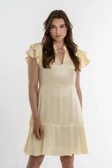 LOUISE DRESS - MELLOW YELLOW via ELJO THE LABEL