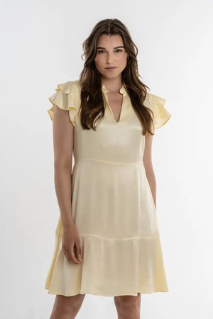 LOUISE DRESS - MELLOW YELLOW from ELJO THE LABEL