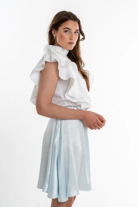 SOPHIA SKIRT - LIGHT BLUE from ELJO THE LABEL