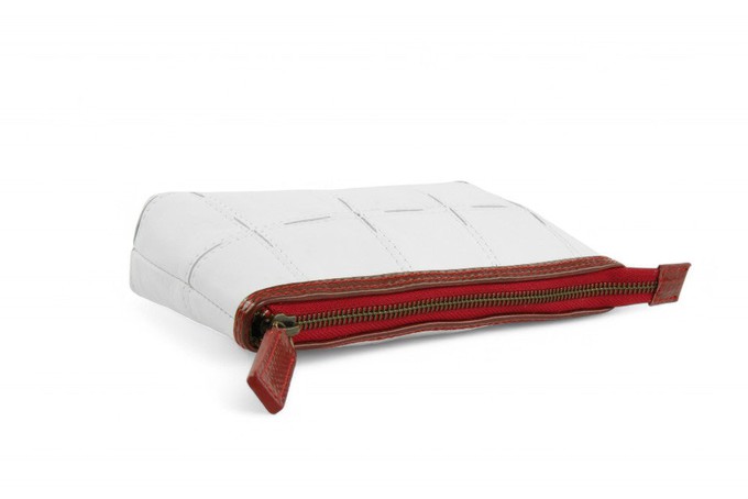 Toiletry Pouch | Leather & Fire-hose from Elvis & Kresse