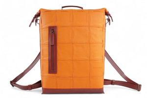 Large Backpack | Leather & Fire-hose from Elvis & Kresse