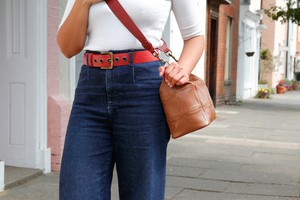Boho Bag | Leather & Fire-hose from Elvis & Kresse