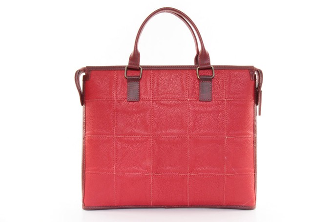 Laptop Bag | Leather & Fire-hose from Elvis & Kresse