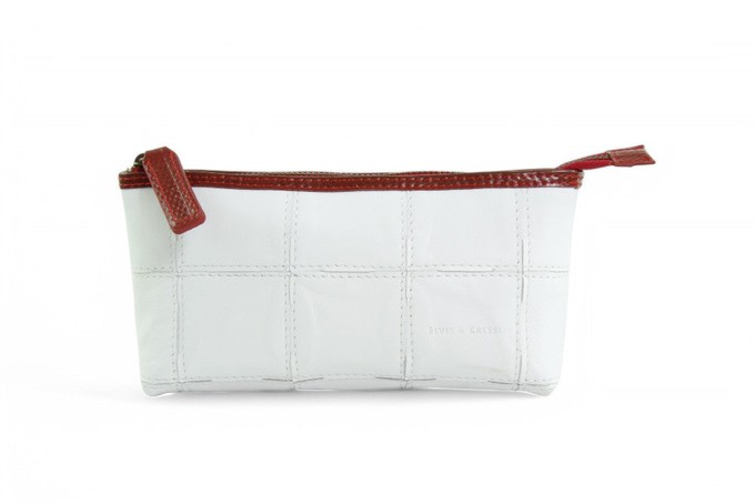 Toiletry Pouch | Leather & Fire-hose from Elvis & Kresse