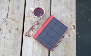 A5 Notebook | Leather & Fire-hose from Elvis & Kresse