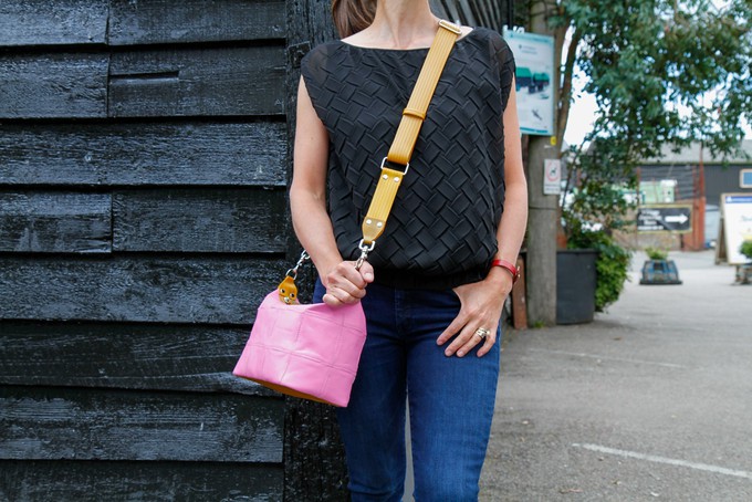 Boho Bag | Leather & Fire-hose from Elvis & Kresse