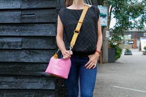 Boho Bag | Leather & Fire-hose from Elvis & Kresse