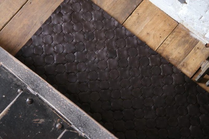 Leather Rug from Elvis & Kresse