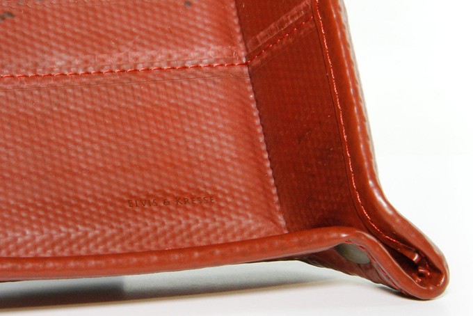 Desk Tidy | Leather & Fire-hose from Elvis & Kresse