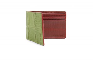 Compact Wallet | Leather & Fire-hose from Elvis & Kresse
