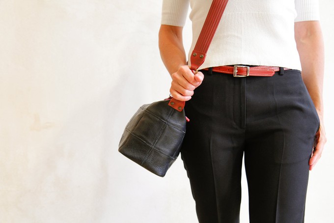 Boho Bag | Leather & Fire-hose from Elvis & Kresse