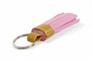 Tassel Keyring | Leather & Fire-hose from Elvis & Kresse