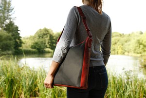 Tooley Tote | Printing Blanket & Fire-hose from Elvis & Kresse