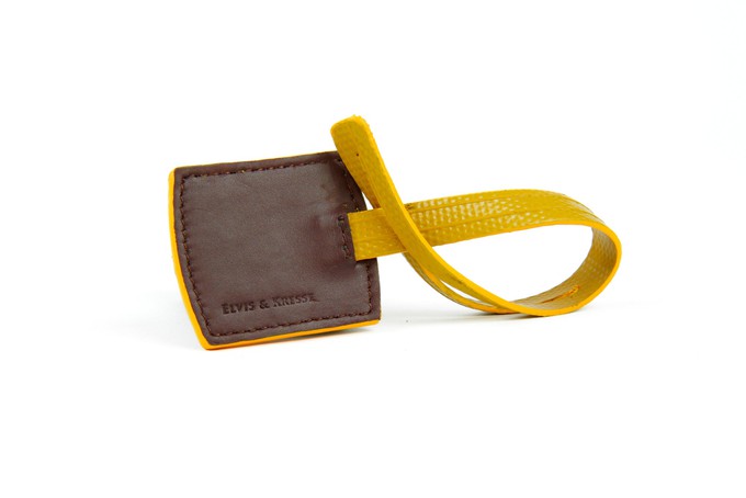 Bag Charm | Leather & Fire-hose from Elvis & Kresse