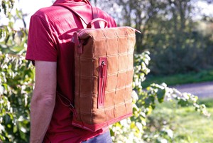 Large Leather Backpack from Elvis & Kresse