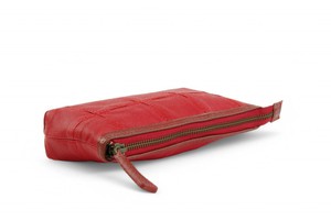 Toiletry Pouch | Leather & Fire-hose from Elvis & Kresse
