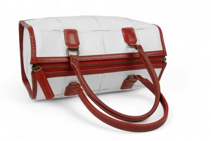 Small Post Bag | Leather & Fire-hose from Elvis & Kresse