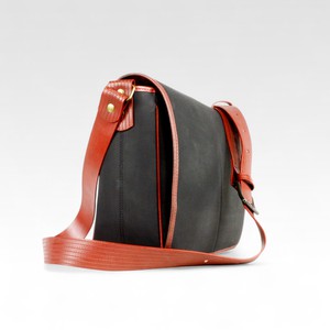 Messenger Bag | Printing Blanket & Fire-hose from Elvis & Kresse