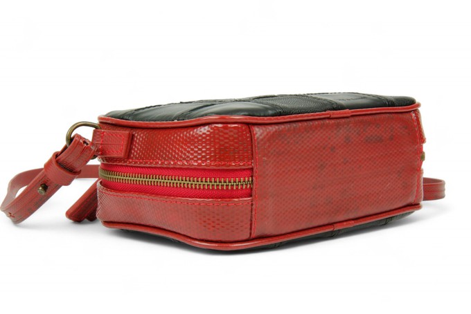 Disco Bag | Leather & Fire-hose from Elvis & Kresse