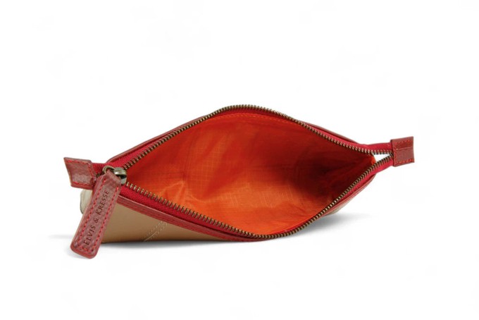 Pencil Case | Leather & Fire-hose from Elvis & Kresse