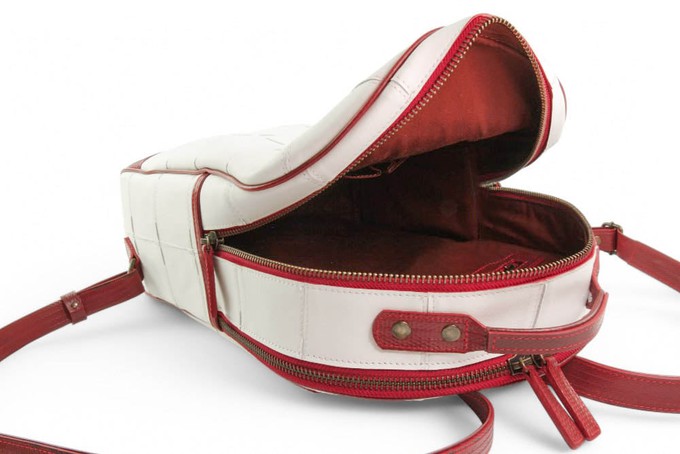 Voyager Backpack | Leather & Fire-hose from Elvis & Kresse