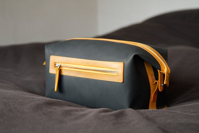 Large Washbag | Printing Blanket & Fire-hose from Elvis & Kresse