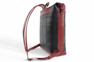 Large Backpack | Leather & Fire-hose from Elvis & Kresse