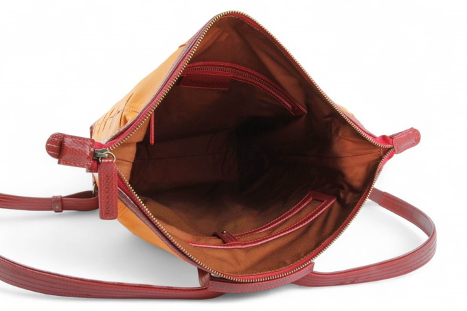 Large Backpack | Leather & Fire-hose from Elvis & Kresse