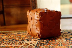 Leather Cube from Elvis & Kresse