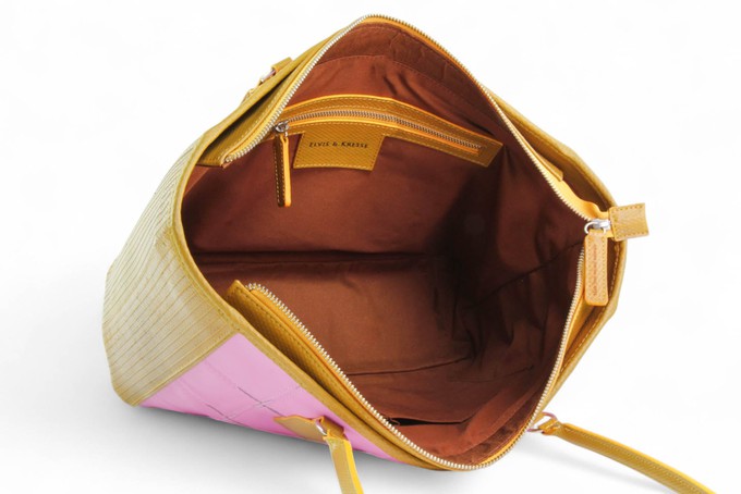 Classic Tote | Leather & Fire-hose from Elvis & Kresse