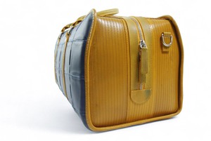 Overnight Bag | Leather & Fire-hose from Elvis & Kresse