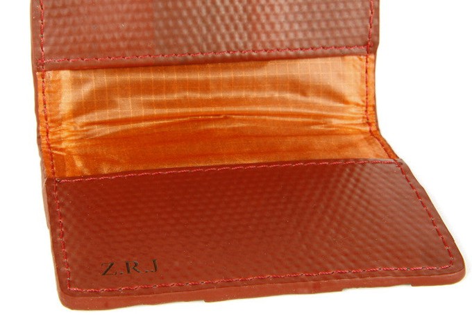 Card Holder | Leather & Fire-hose from Elvis & Kresse